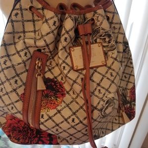 L.A.M.B Marigold Drawstring Handbag